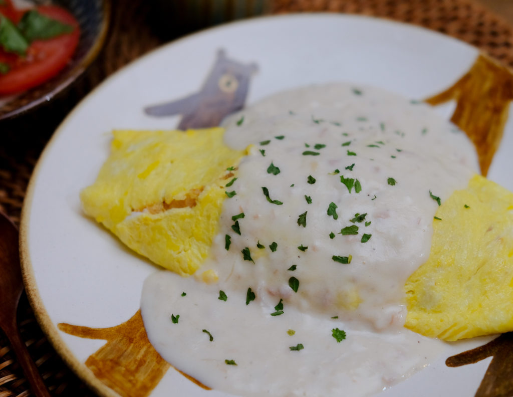 ツナクリームソース