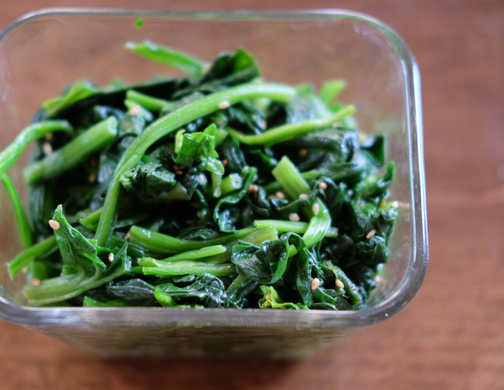 ほうれん草のナムル