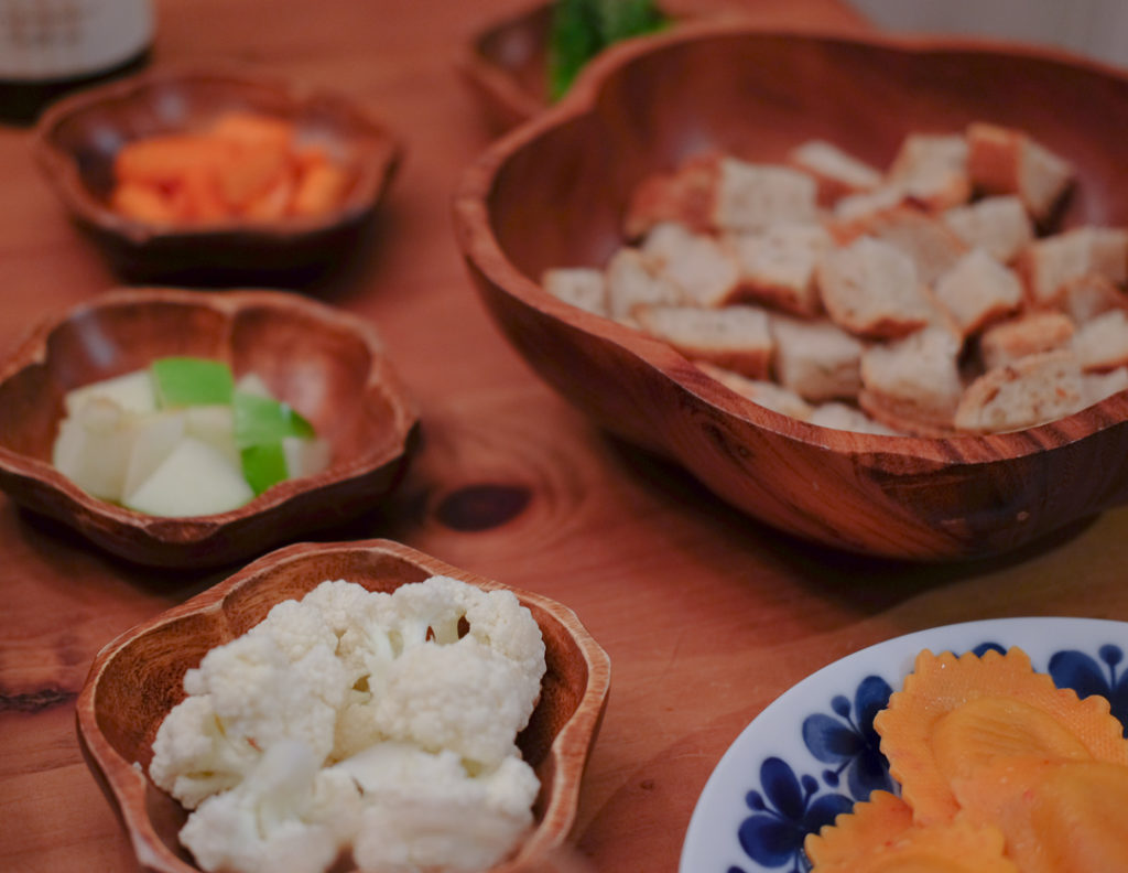 生野菜、青りんごなど