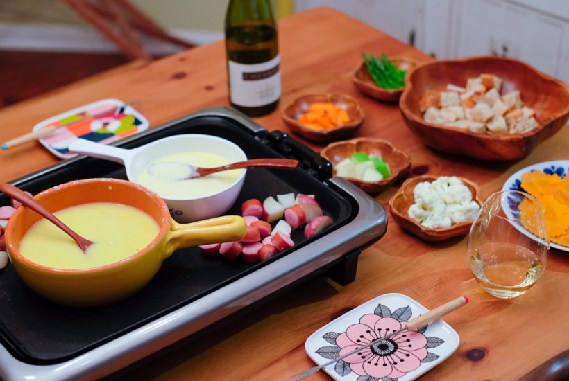 チーズフォンデュディナー