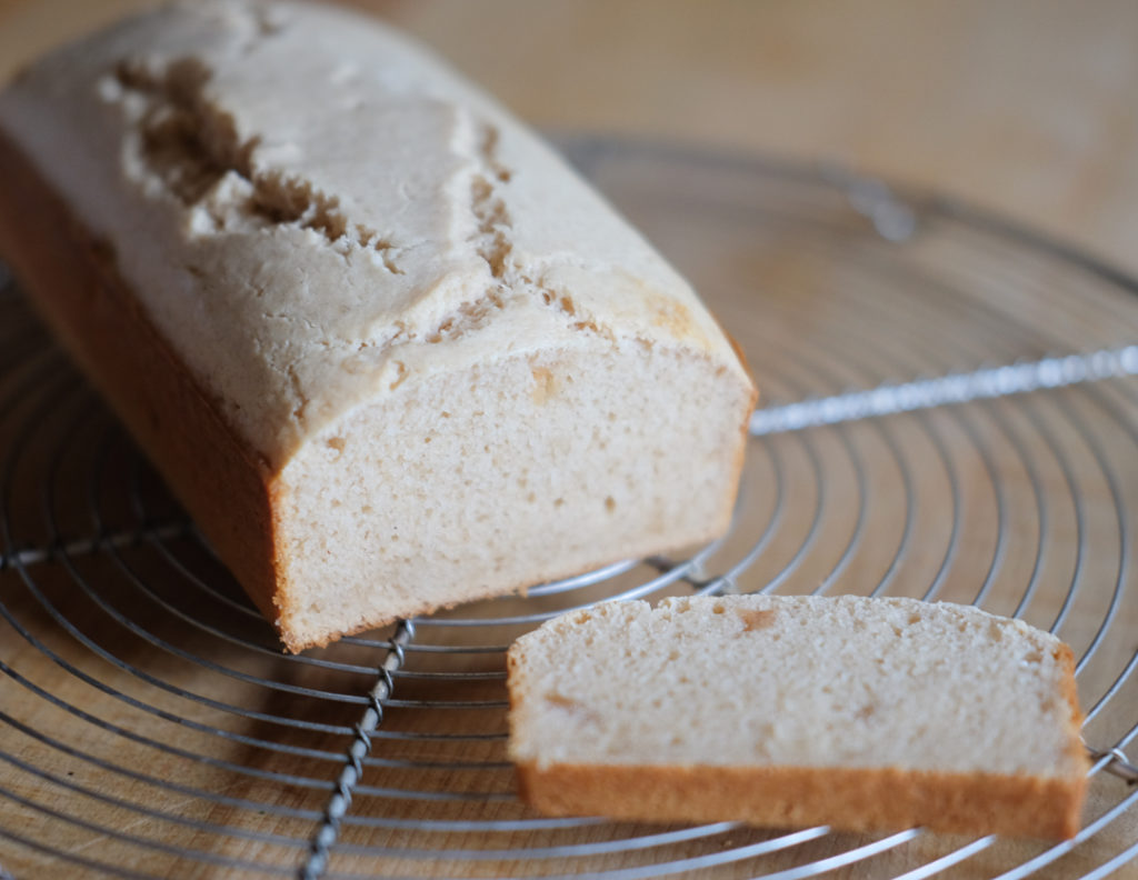 アイスクリームパウンドケーキ、焼けました！