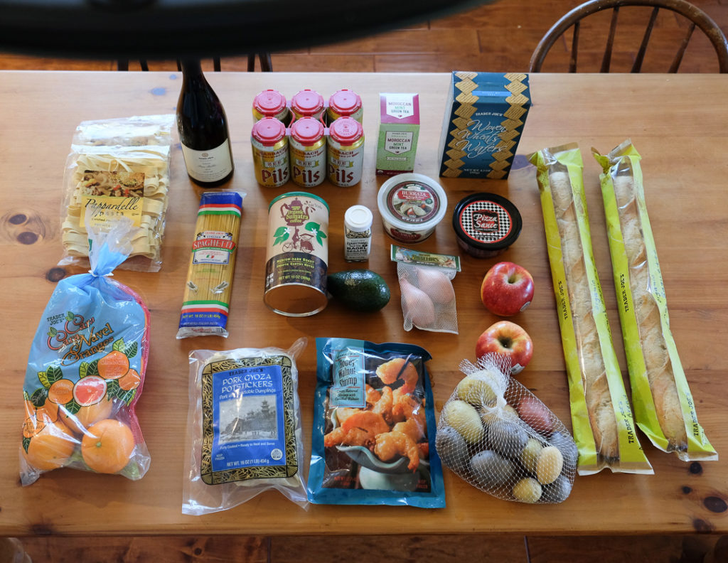 トレジョでのお買い物