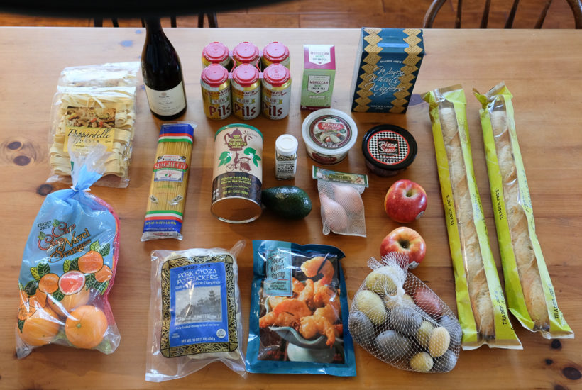 トレジョでのお買い物