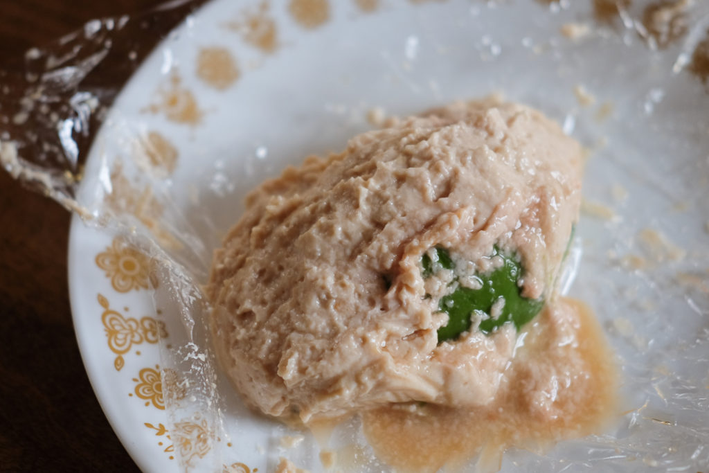 アボカドの粕漬け、できあがり