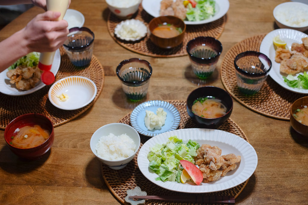 マヨネーズ派と塩＆レモン派