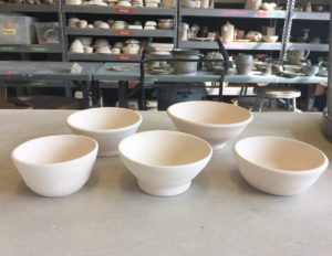 形ばらばらの作品たち