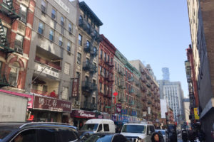 ニューヨークのチャイナタウン