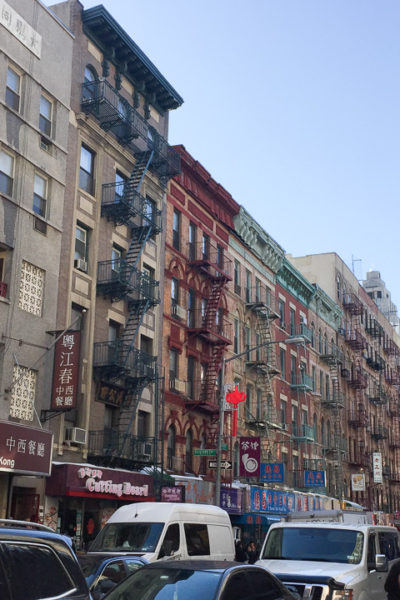 ニューヨークのチャイナタウン
