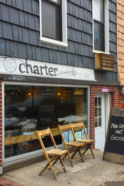 ウイリアムズバーグのcharter coffee house
