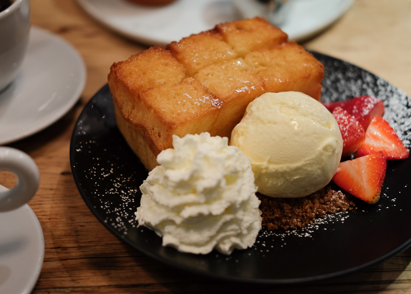 絶品！ハニーバタートースト