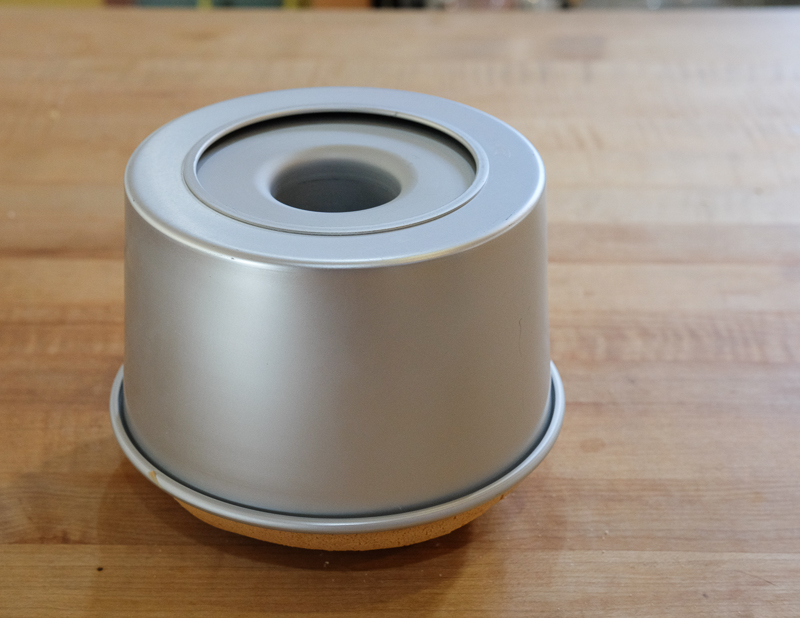 ひっくり返して冷まして