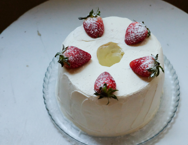 シフォンケーキ、出来た♪