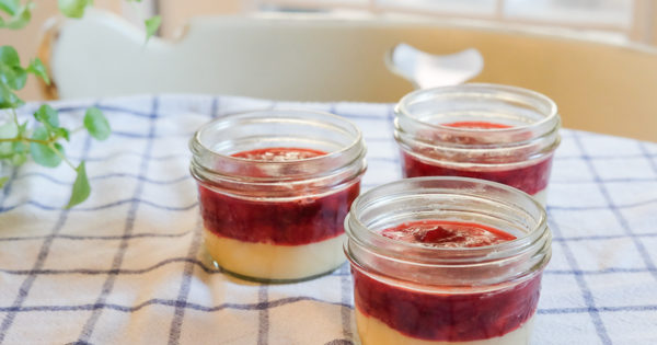 いちごミルクジャム、作りました♪