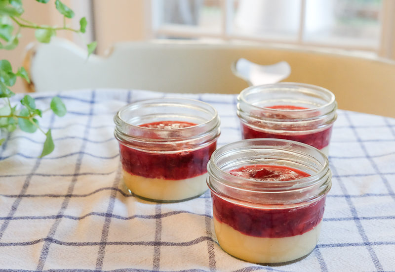 いちごミルクジャム、作りました♪