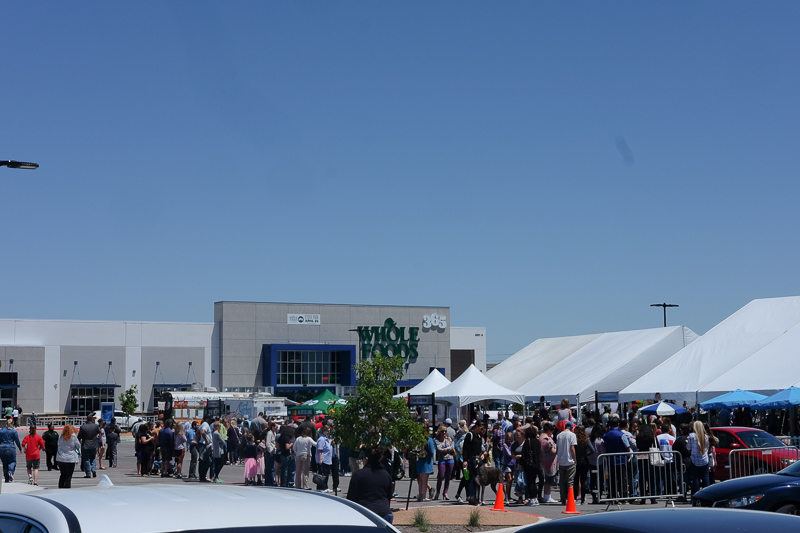 人が並んでた！