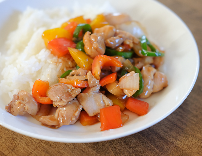 手早く出来る炒め物