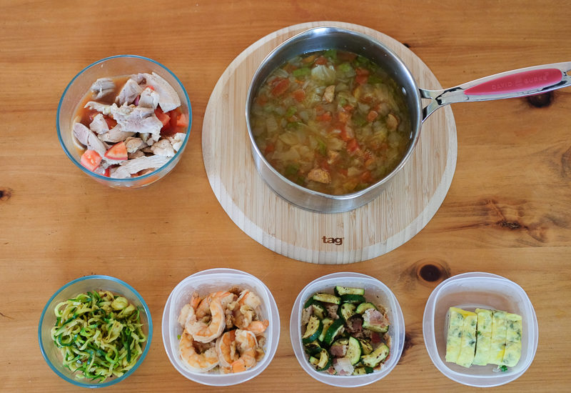 糖質オフの作り置き