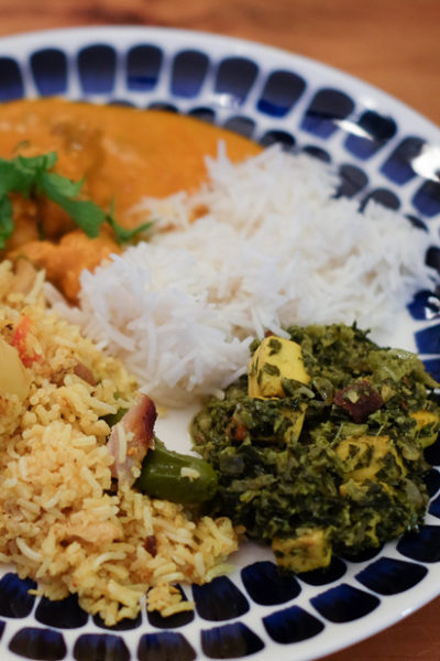 手作りインド料理