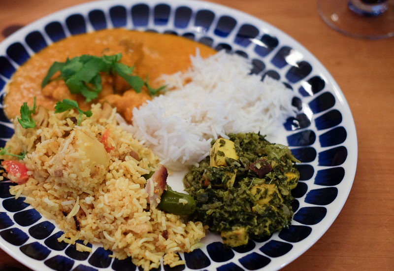 手作りインド料理