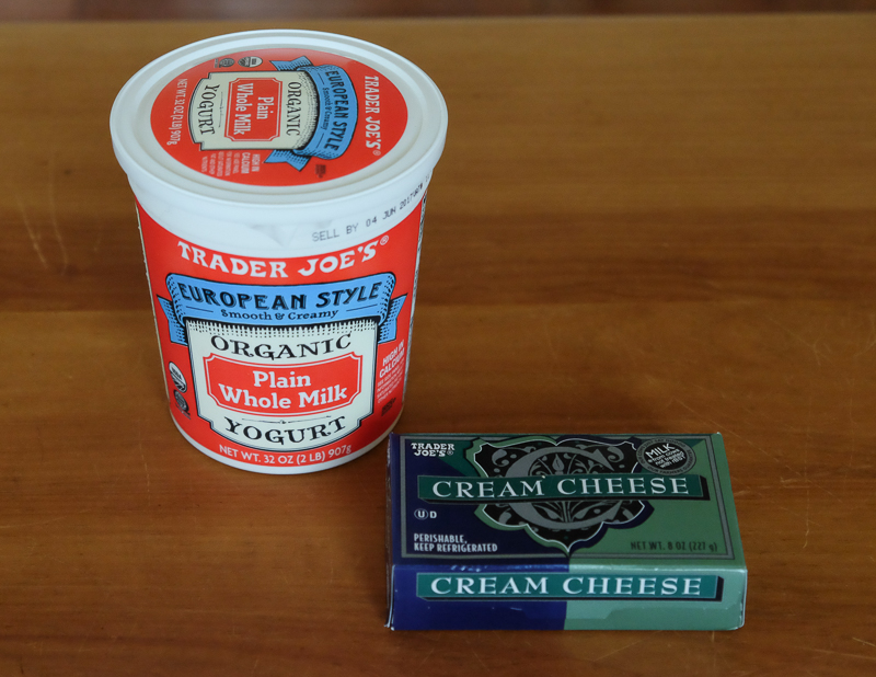 オーガニックヨーグルト＆クリームチーズ