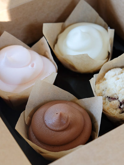 カップケーキとマフィン