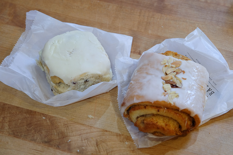 ビスケットとデニッシュ