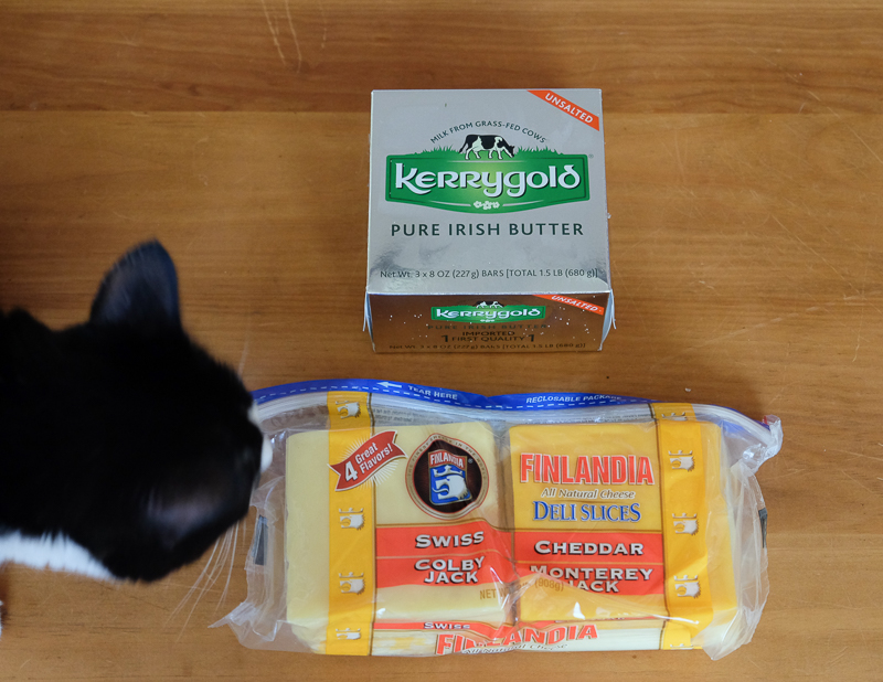 アイリッシュバターと４種のスライスチーズ