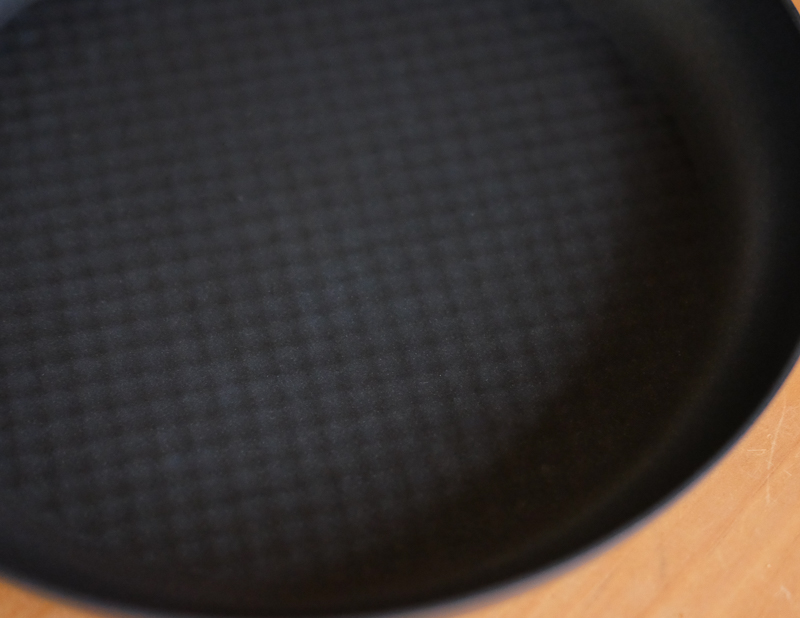 ワッフル状になっています