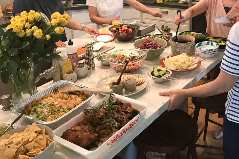 いつもながら、ご馳走！