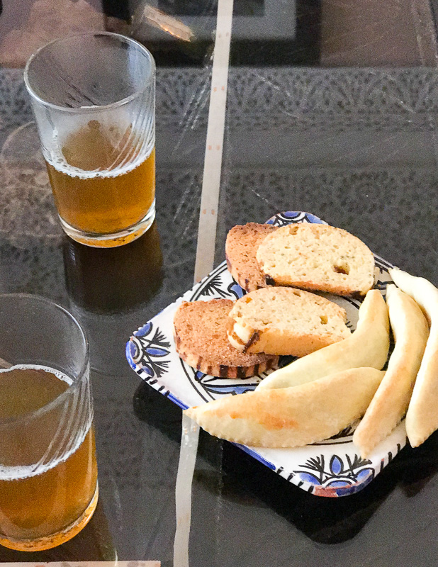 ミントティーとクッキー