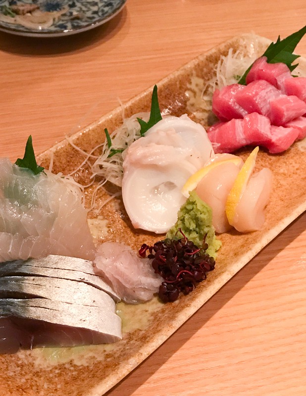 新鮮なお刺身