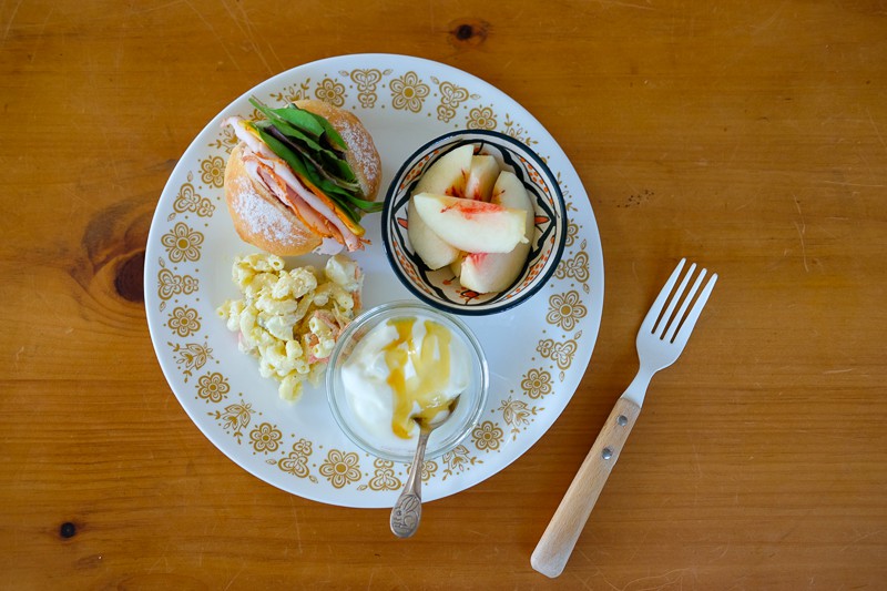 ワンプレート朝ごはん