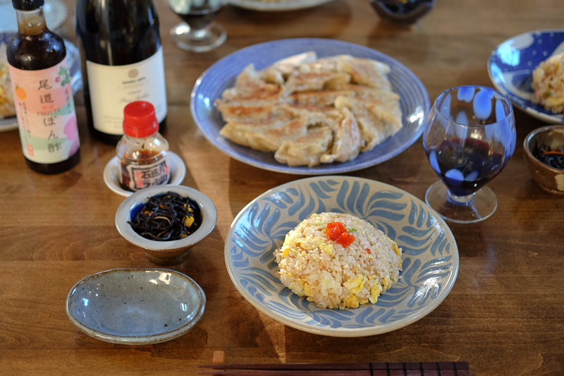 チャーハンと餃子