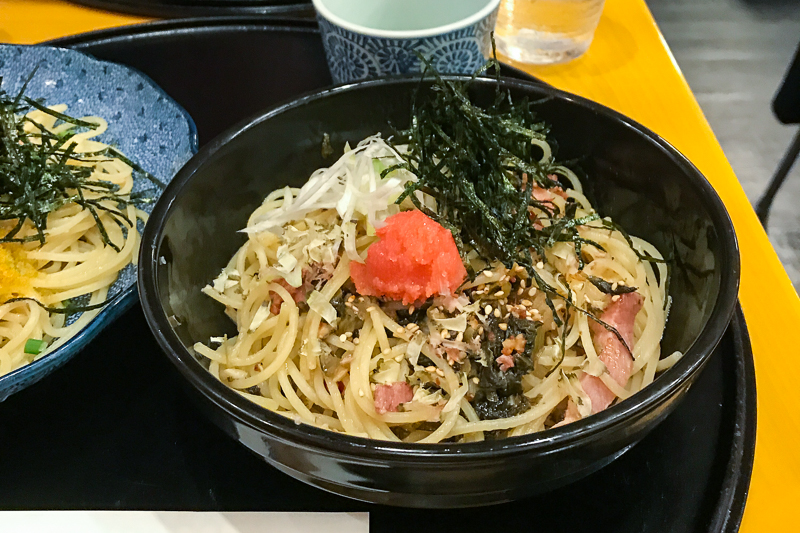 明太子と高菜の博多風