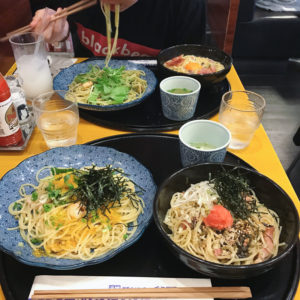 ２種類のパスタのセット