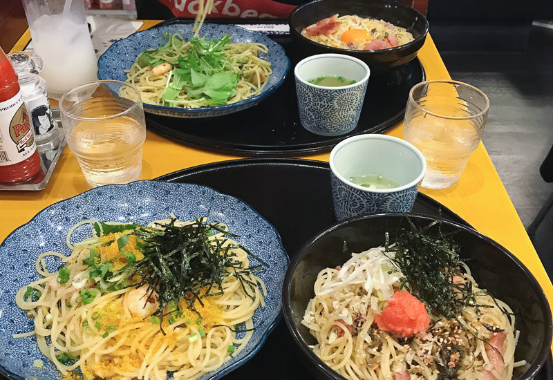 ２種類のパスタのセット