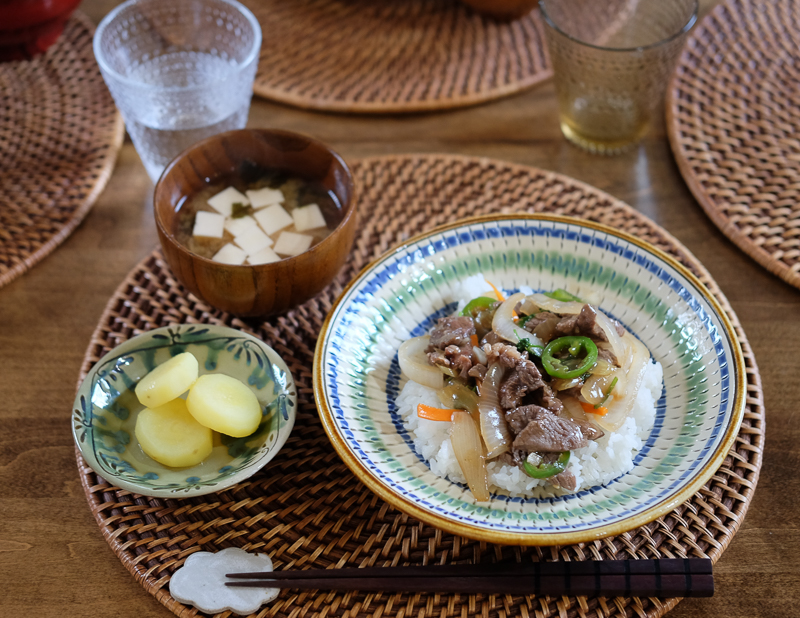 牛肉の中華炒め