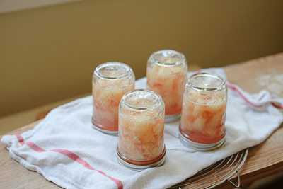 さかさにして冷ます