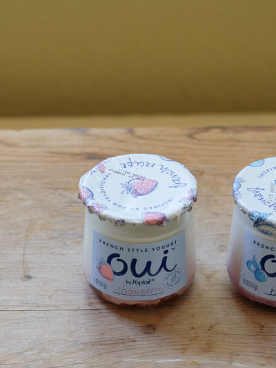 瓶入りヨーグルト