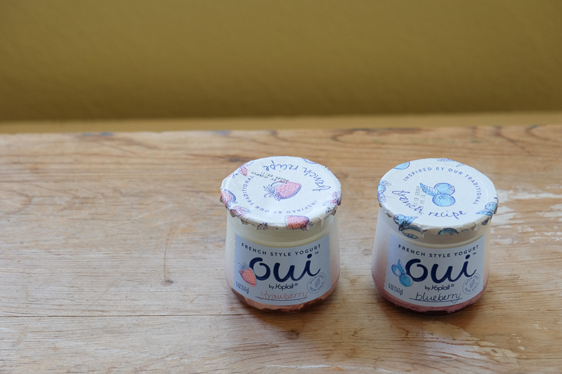 瓶入りヨーグルト