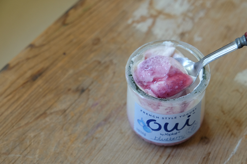 ヨープレイトのOuiヨーグルト