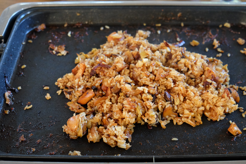 最期はご飯を入れて