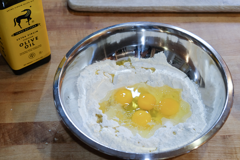 パスタの材料はシンプル