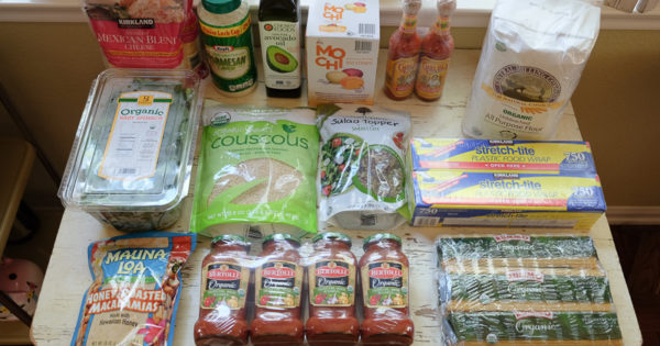 コストコでのお買い物