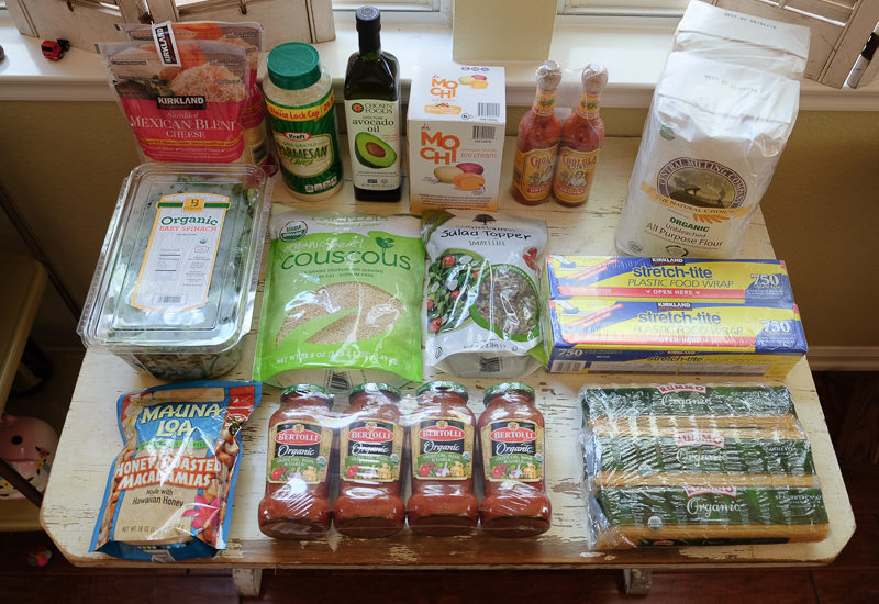 コストコでのお買い物