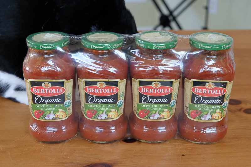 オーガニックのパスタソース