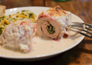 チキンロールディナー