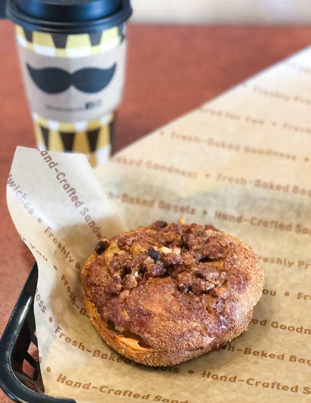 パンプキンラテ＆パンプキンベーグル