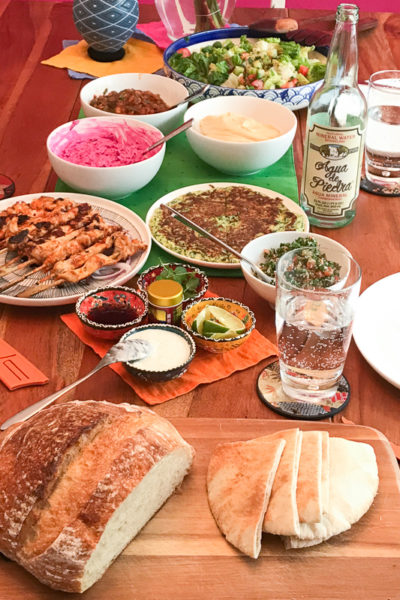 ヘルシーな中近東のお料理たち