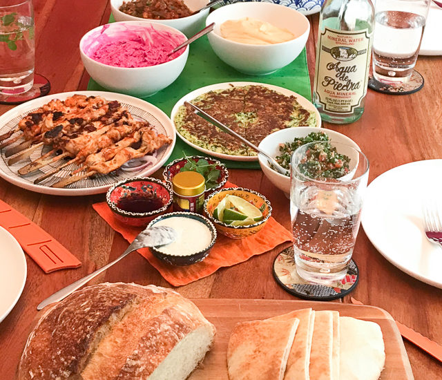 ヘルシーな中近東のお料理たち